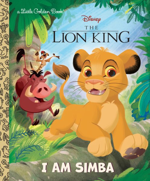 I Am Simba (Disney The Lion King) (Little Golden Book) cover