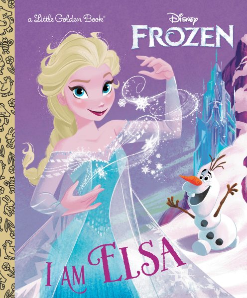 I Am Elsa (Disney Frozen) (Little Golden Book) cover