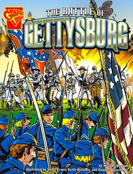 The Battle of Gettysburg (Graphic History) cover