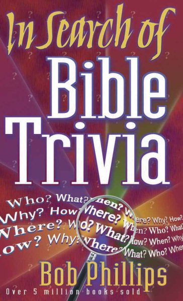 In Search of Bible Trivia cover