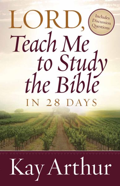 Lord, Teach Me To Study the Bible in 28 Days cover