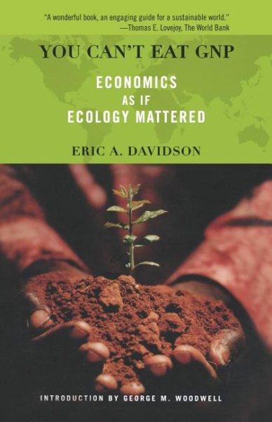 You Can't Eat GNP: Economics as if Ecology Mattered (A Merloyd Lawrence Book) cover