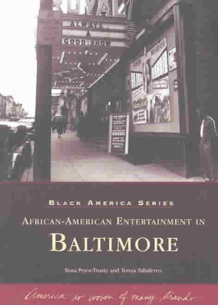 African-American Entertainment in Baltimore (Maryland) (Black America Series) cover