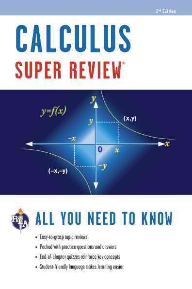 Calculus Super Review (Super Reviews Study Guides) cover