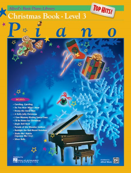 Alfred's Basic Piano Library Top Hits! Christmas, Bk 3 (Alfred's Basic Piano Library, Bk 3)