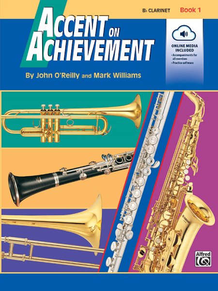 Accent on Achievement, B flat Clarinet Book 1 cover
