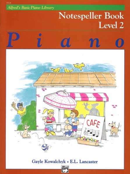 Alfred's Basic Piano Library Notespeller, Bk 2 cover