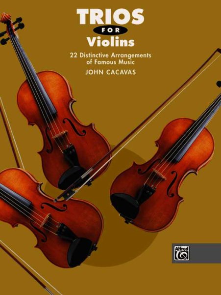 Trios for Violins: 22 Distinctive Arrangements of Famous Music cover