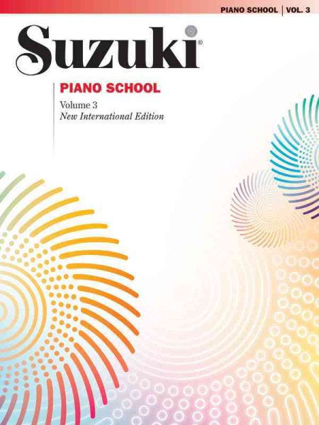 Suzuki Piano School 3 cover