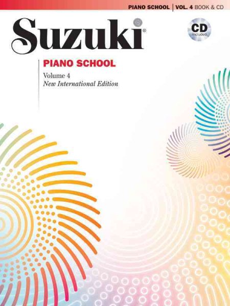 Suzuki Piano School, Vol. 4 (Suzuki Method Core Materials) cover
