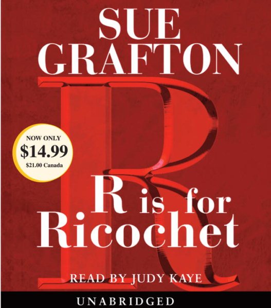 R Is For Ricochet (A Kinsey Millhone Novel) cover