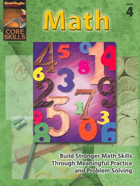 Core Skills: Math: Reproducible Grade 4