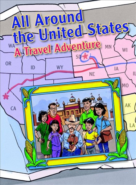 Steck-Vaughn Pair-It Books Proficiency Stage 6: Individual Student Edition All Around the United States: A Travel Adventure cover
