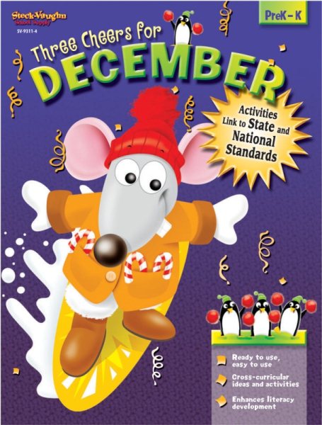 Three Cheers December ~ Activities Link To State And National Standards (Three Cheers for?!) cover
