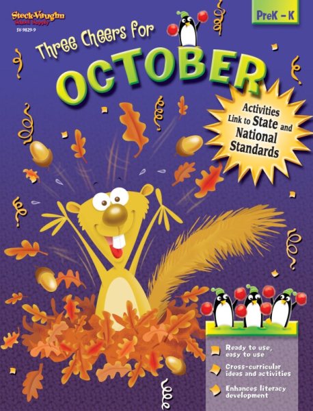Three Cheers for...!: Reproducible October cover