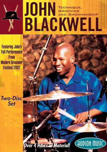 John Blackwell Technique, Grooving and Showmanship DVD cover