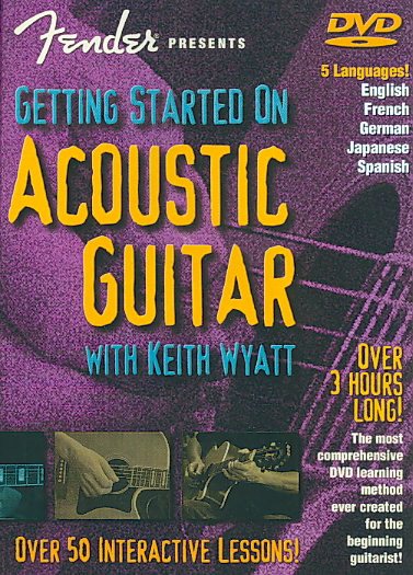 Fender Presents: Getting Started on Acoustic Guitar -- A Guide for Beginners cover