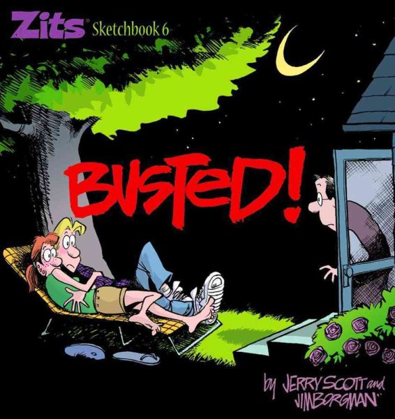 Busted: Zits Sketchbook #6 cover
