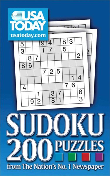 USA TODAY Sudoku: 200 Puzzles from the Nation's No. 1 Newspaper (USA Today Puzzles) (Volume 1) cover