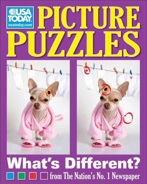 USA TODAY Picture Puzzles: What's Different? (Volume 9) (USA Today Puzzles)