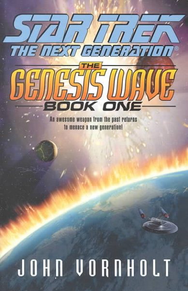 The Genesis Wave Book One (Star Trek: The Next Generation) cover