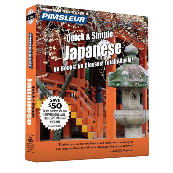 Pimsleur Quick & Simple Japanese cover