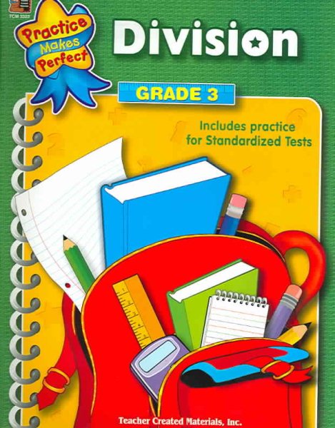 Division Grade 3 (Practice Makes Perfect (Teacher Created Materials)) cover