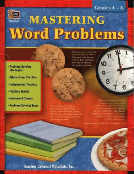 Mastering Word Problems: Grades 4-6 cover