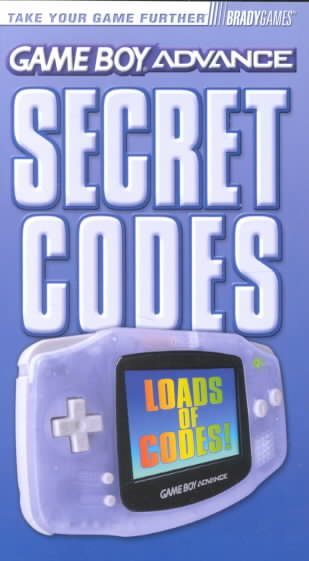 Game Boy Advance Secret Codes