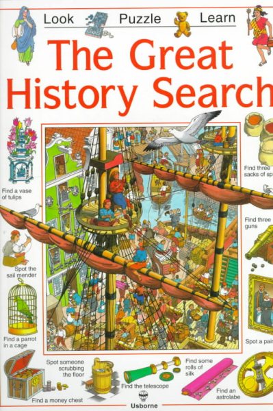 The Great History Search (Look, Puzzle, Learn Series) cover