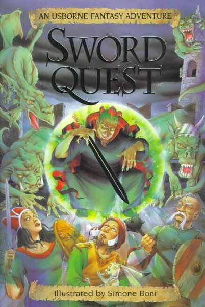 Sword Quest (Usborne Fantasy Adventure) cover