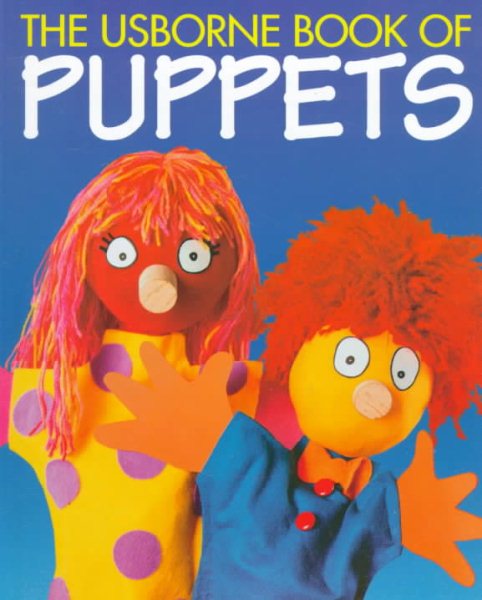 The Usborne Book of Puppets cover