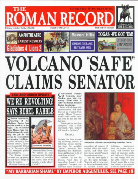 The Roman Record: Hot News from the Swirling Mists of Time (Newspaper Histories Series) cover