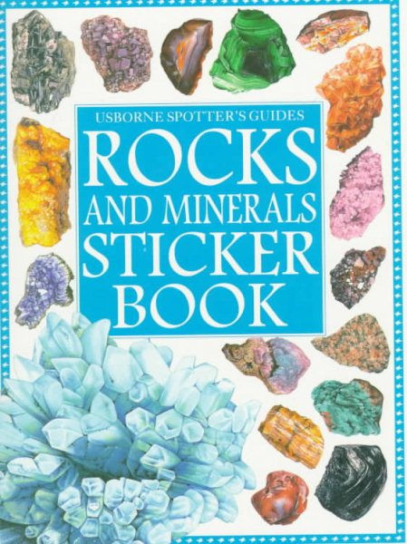 Rocks and Minerals Sticker Book (Spotter's Guide Sticker Books) cover