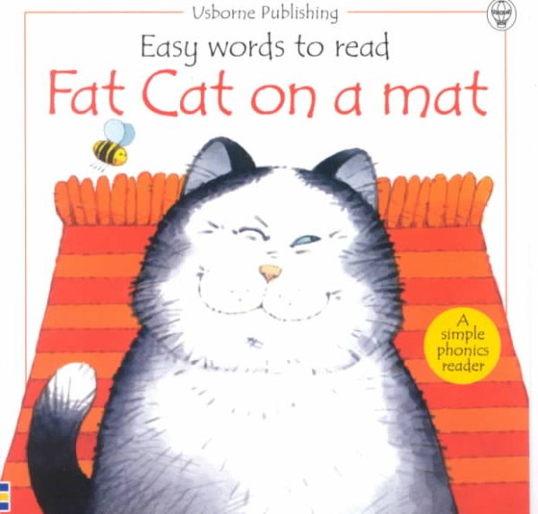 Fat Cat on a Mat (Usborne Easy Words to Read) cover