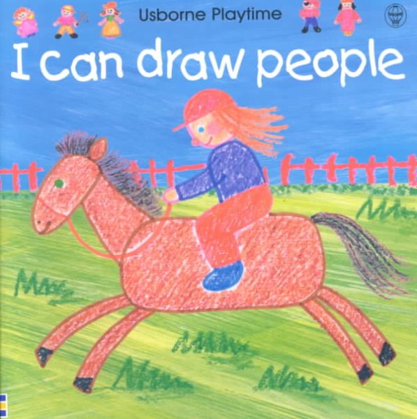 I Can Draw People (Usborne Playtime) cover
