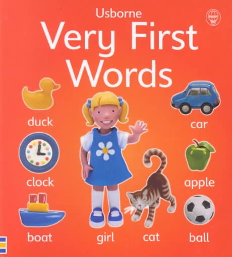 Very First Words (Usborne First Words Board Books) cover