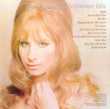 Barbra Streisand's Greatest Hits cover