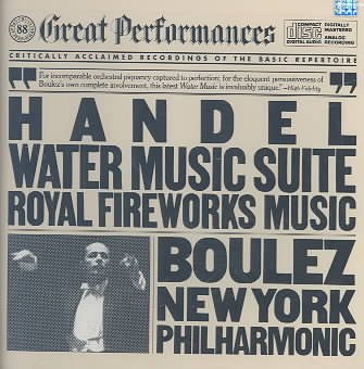 Boulez Conducts Handel cover