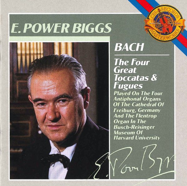 Bach: The 4 Great Toccatas & Fugues cover