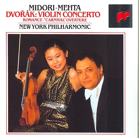 Dvorak: Violin Concerto / Romance / Carnival Overture cover