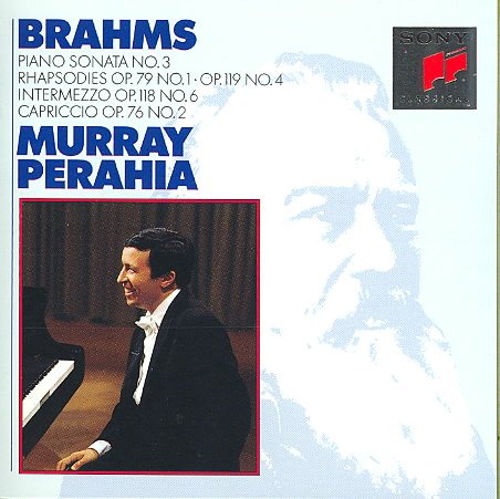 Brahms: Piano Sonata No. 3, Rhapsodies, Intermezzo, Capriccio cover
