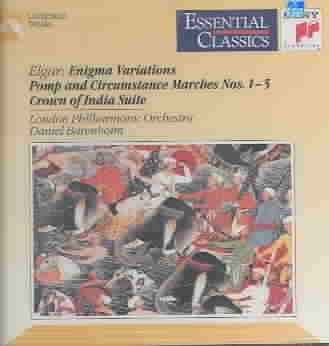 Elgar: Enigma Variations / Military Marches No. 1-5 /The Crown of India (Essential Classics) cover