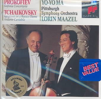 Prokofiev: Sinfonia Concertante / Tchaikovsky: Variations on a Rococo Theme; Andante Cantabile