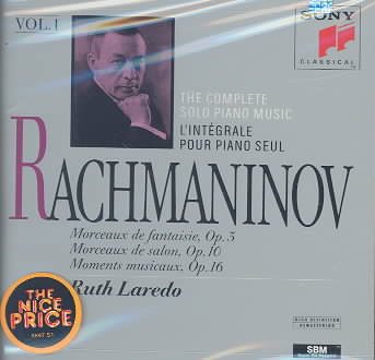 Rachmaninov: Complete Solo Piano Music, Vol. 1 cover