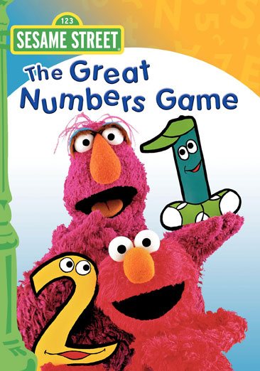SESAME S-GREAT NUMBERS GAME (DVD) cover
