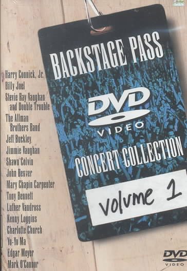 Backstage Pass - DVD Concert Collection Vol. 01 cover