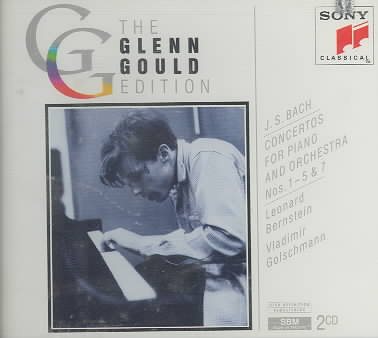 Bach: Concertos for Piano and Orchestra Nos. 1-5 & 7 (The Glenn Gould Edition) cover
