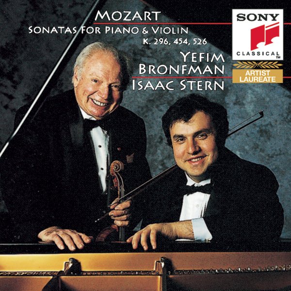 Mozart: Violin Sonatas, K. 454, 296, 526 cover