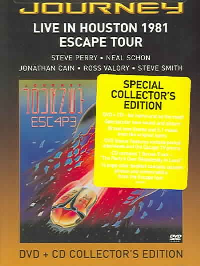 JOURNEY-LIVE IN HOUSTON 1981-ESCAPE TOUR (DVD/WITH CD)